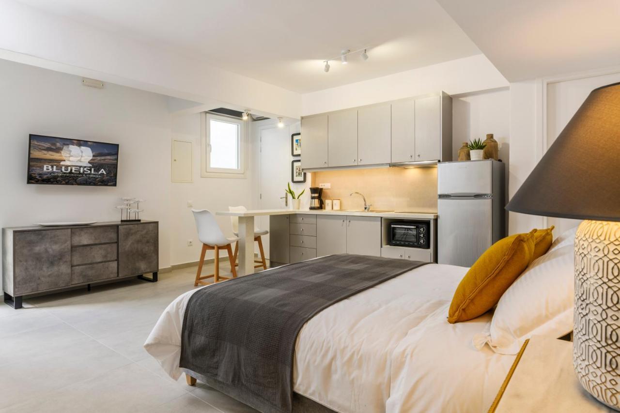 Blueisla Grey Studio Town Mykonos Mykonos Town Екстер'єр фото