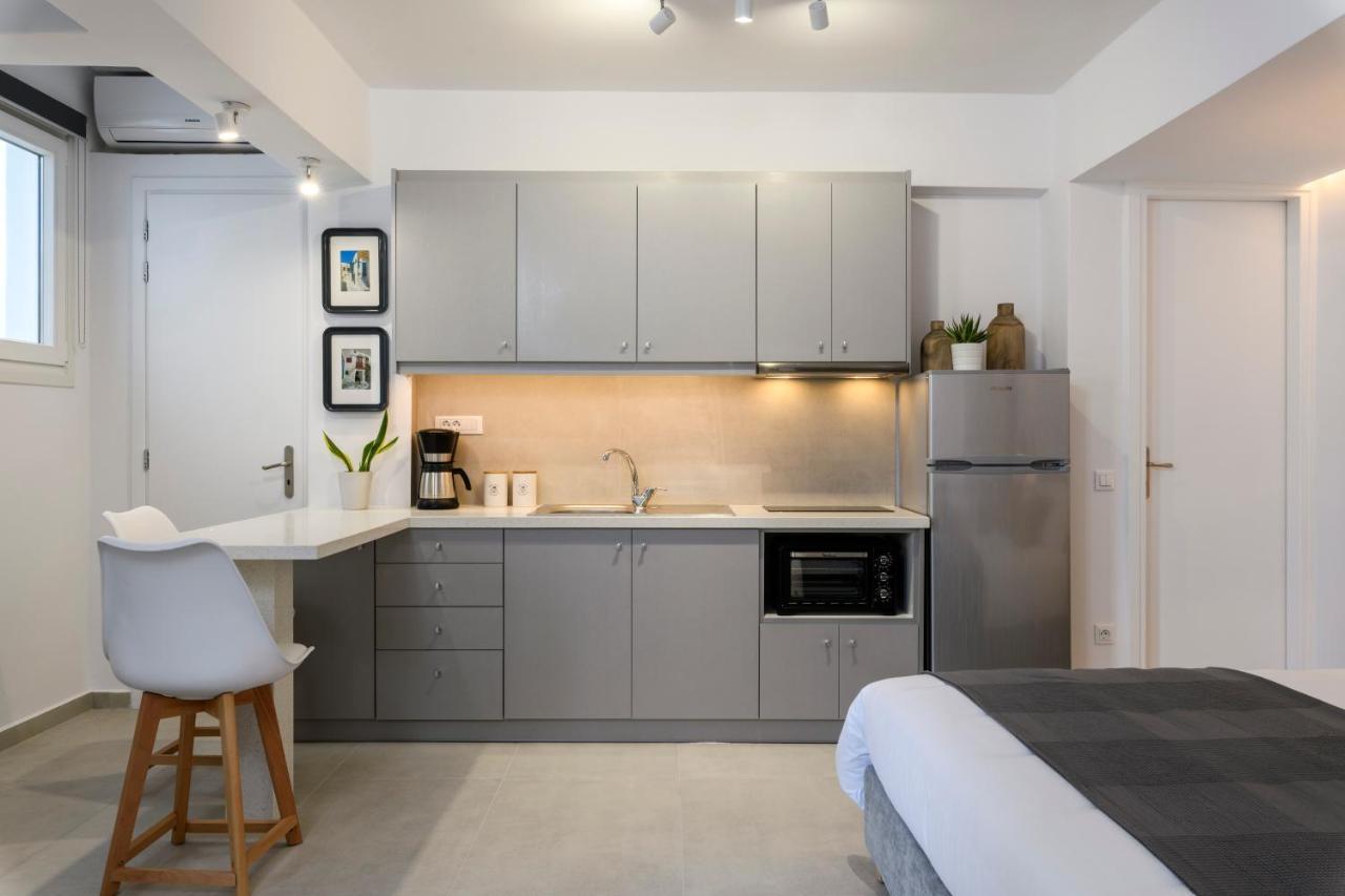 Blueisla Grey Studio Town Mykonos Mykonos Town Екстер'єр фото