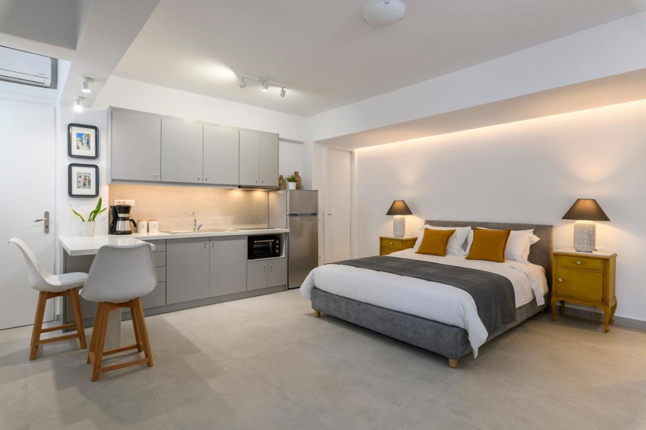 Blueisla Grey Studio Town Mykonos Mykonos Town Екстер'єр фото